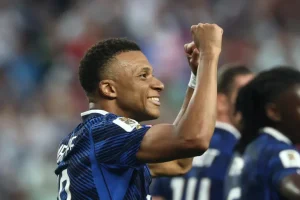 Mbappe Equals World Cup Record as France Downs Iraq in Stormy Win