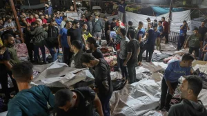 Gaza Strikes Hit Hospital Supply Hub as Casualties Mount