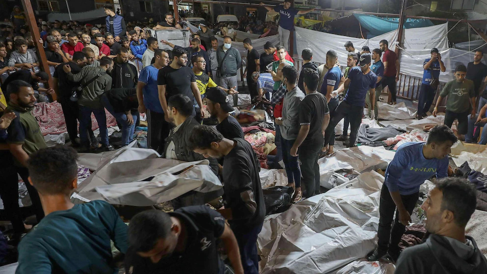 Gaza Strikes Hit Hospital Supply Hub as Casualties Mount
