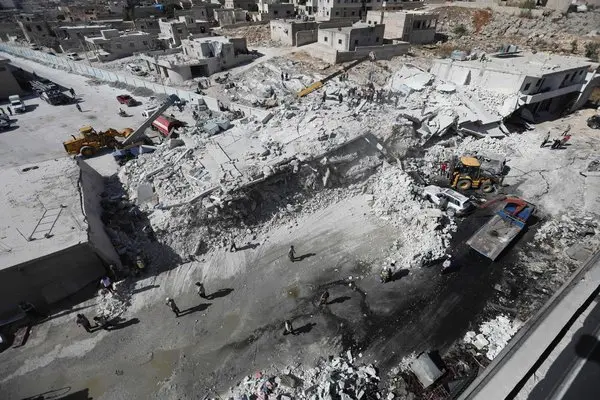 Deadly Ammunition Blast Rocks Idlib Town
