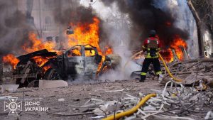 Massive Russian Aerial Assault Strikes Across Ukraine