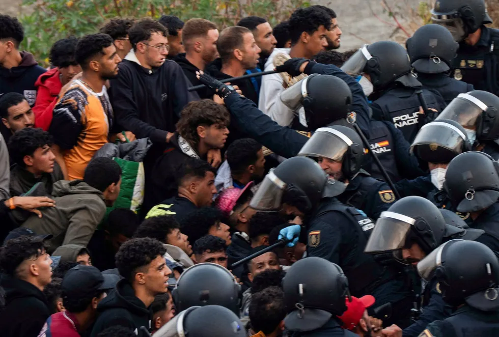 Ceuta Migrant Crisis Deepens
