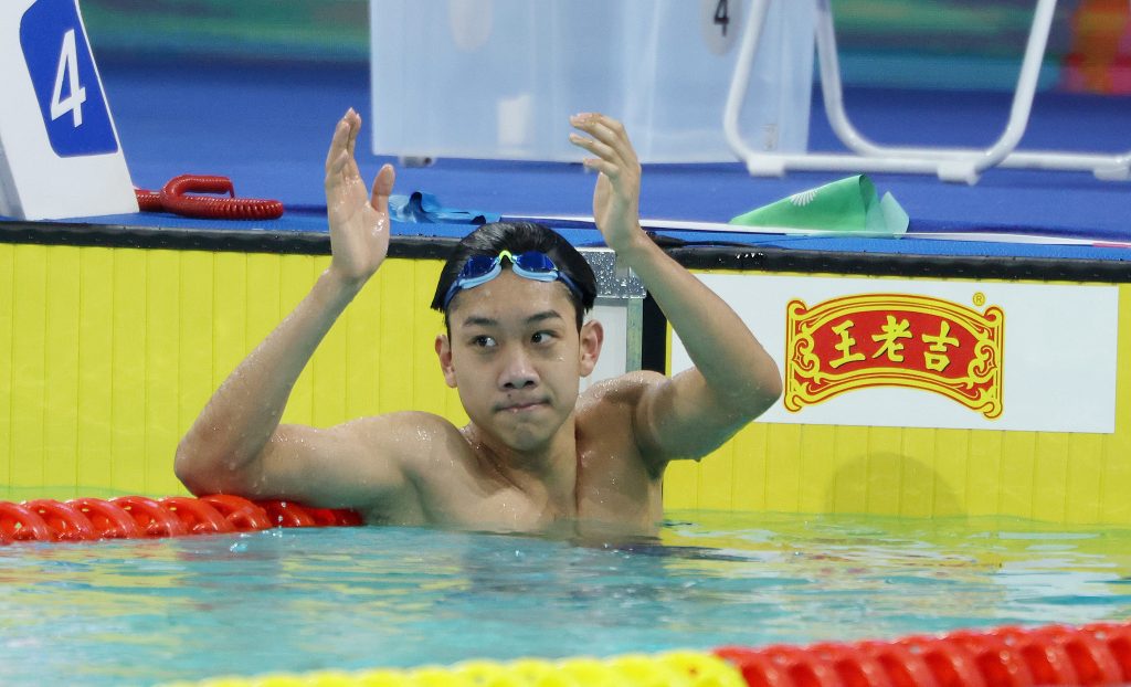 Historic Swimmer Bags Seven Golds at Asian Games